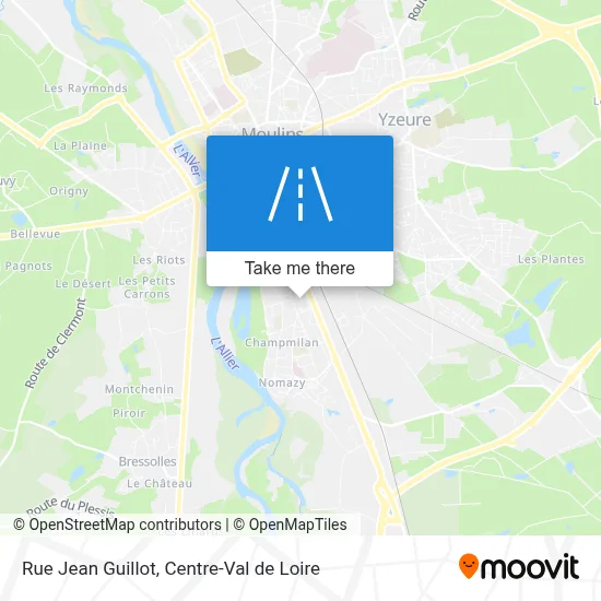Rue Jean Guillot map