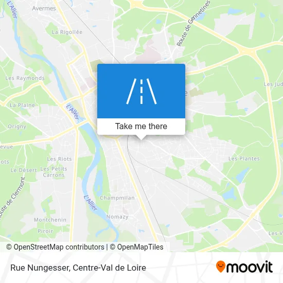 Rue Nungesser map