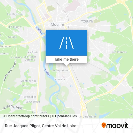 Rue Jacques Pligot map
