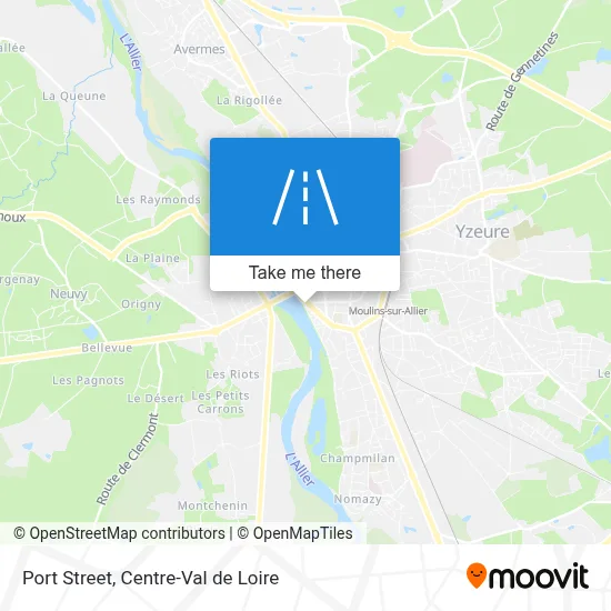 Rue Du Port map