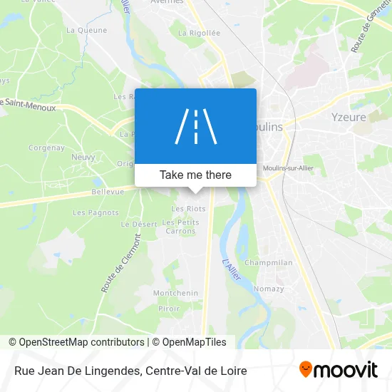 Rue Jean De Lingendes map