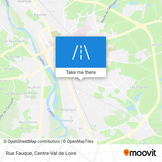 Rue Fauque map