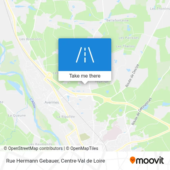 Rue Hermann Gebauer map