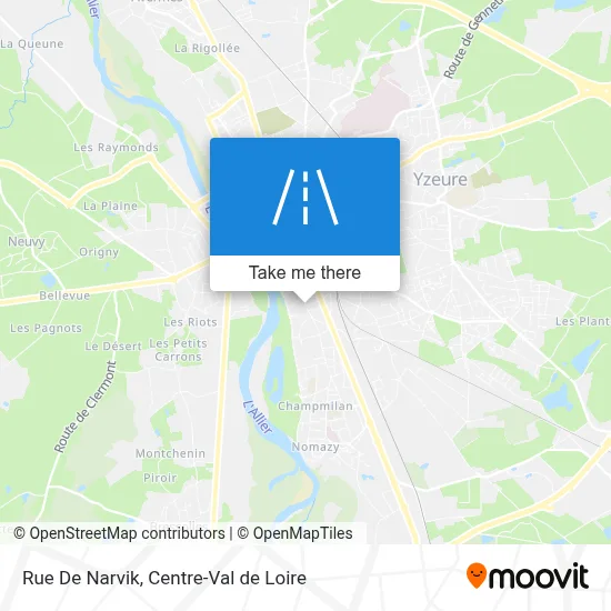 Rue De Narvik map
