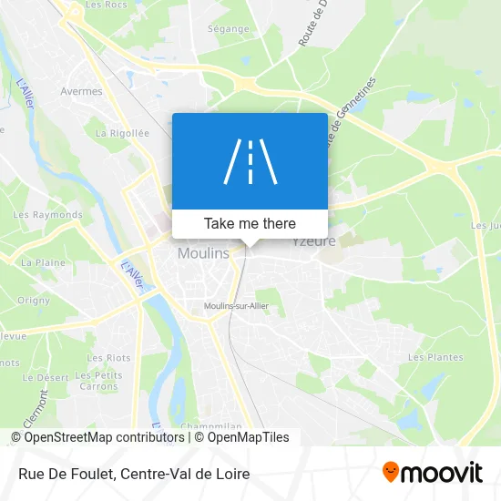 Rue De Foulet map