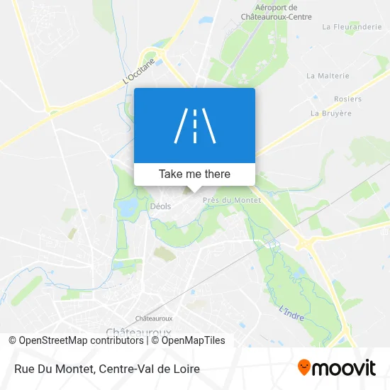Rue Du Montet map