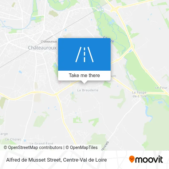 Rue Alfred De Musset map