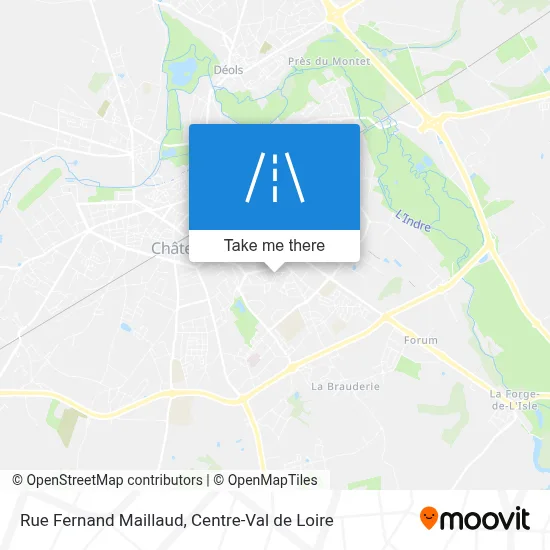 Rue Fernand Maillaud map
