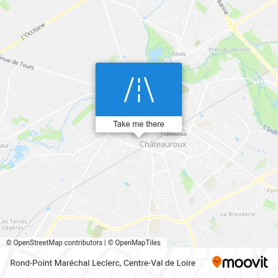 Rond-Point Maréchal Leclerc map