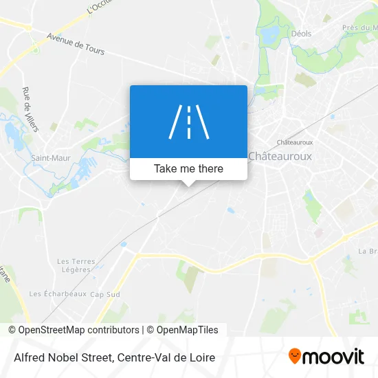 Rue Alfred Nobel map