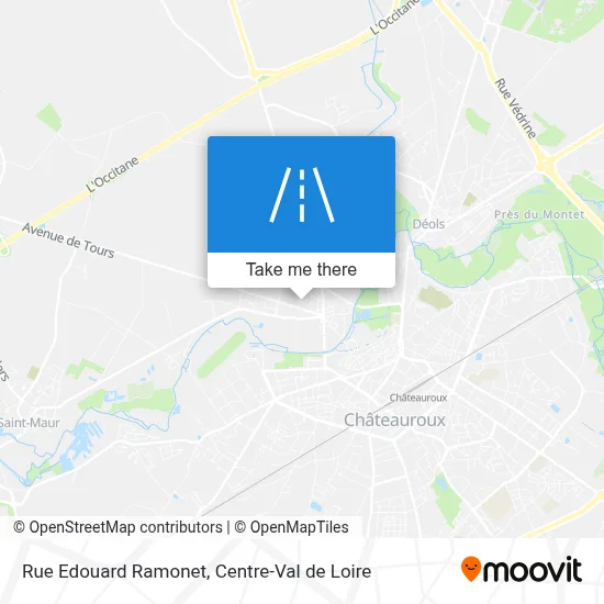 Rue Edouard Ramonet map