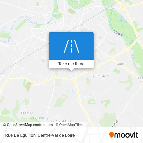 Rue De Éguillon map