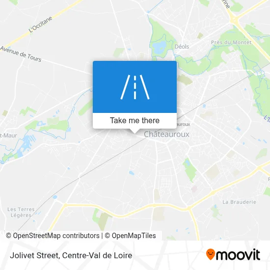 Rue Jolivet map