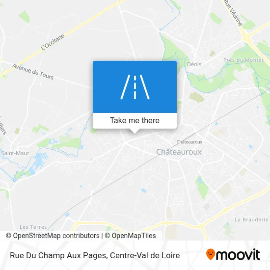 Rue Du Champ Aux Pages map