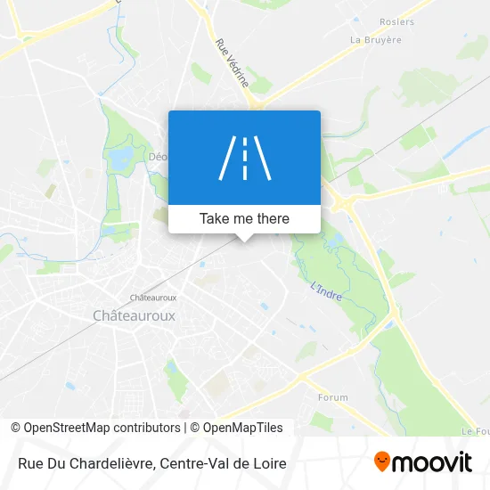 Rue Du Chardelièvre map