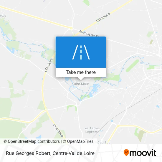 Rue Georges Robert map