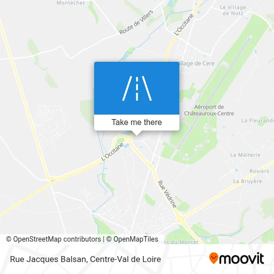Rue Jacques Balsan map