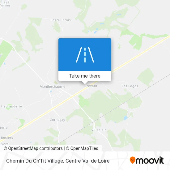 Chemin Du Ch'Tit Village map