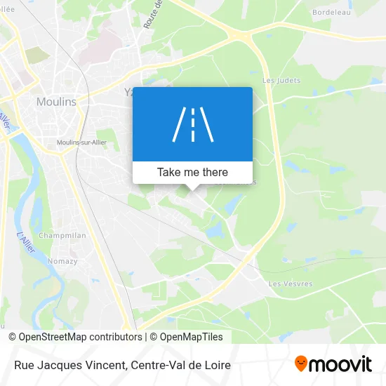 Rue Jacques Vincent map