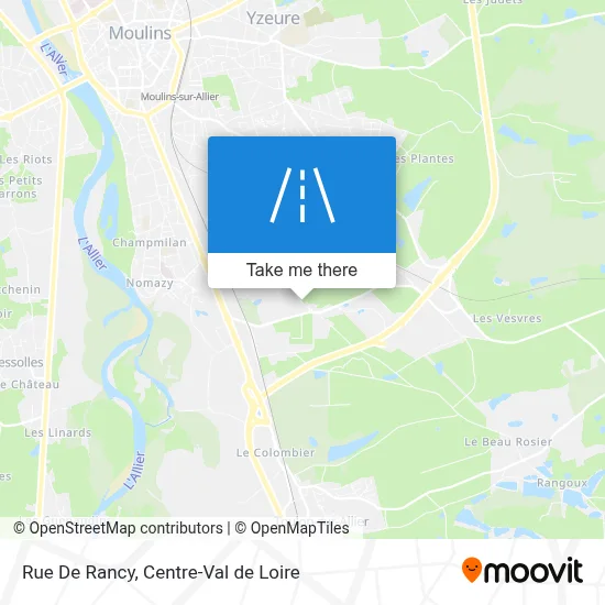Rue De Rancy map
