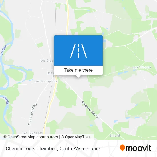 Chemin Louis Chambon map
