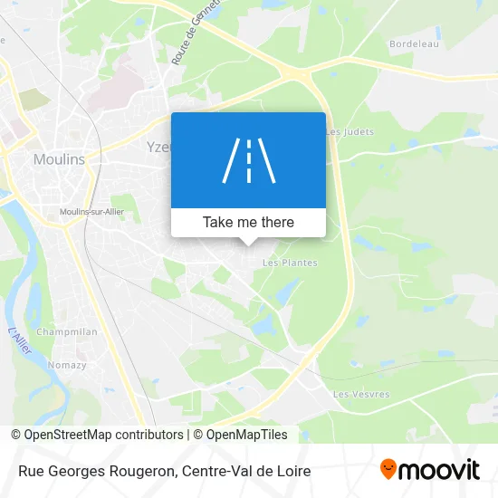 Rue Georges Rougeron map
