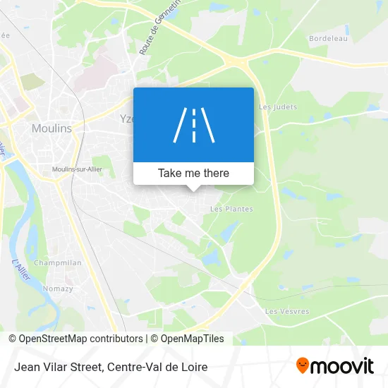 Rue Jean Vilar map