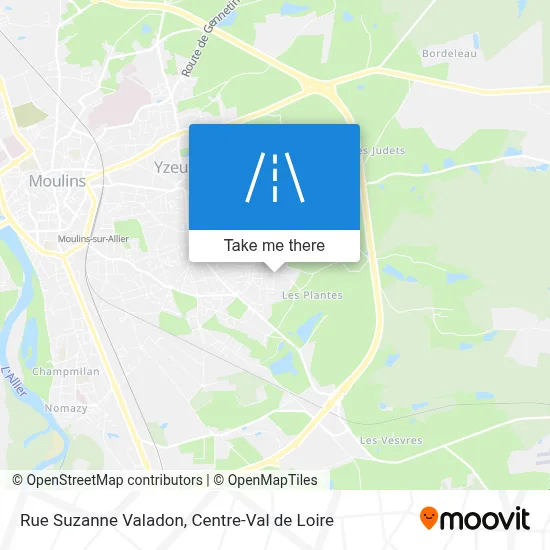 Rue Suzanne Valadon map