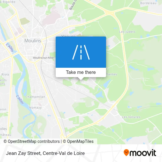 Rue Jean Zay map