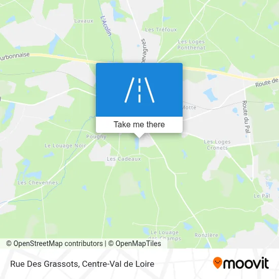 Rue Des Grassots map