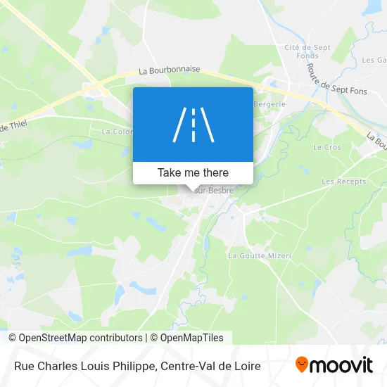 Rue Charles Louis Philippe map
