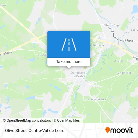 Rue De L'Olive map