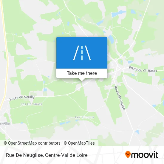 Rue De Neuglise map