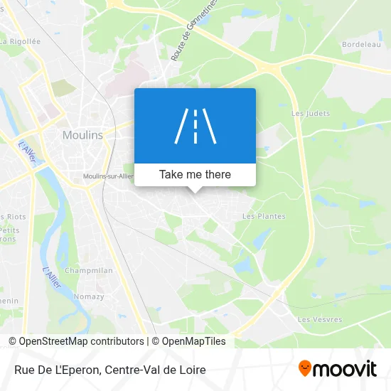 Rue De L'Eperon map