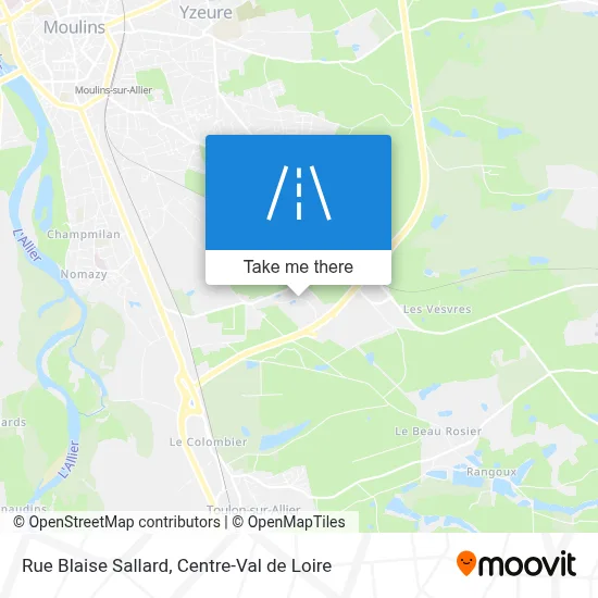 Rue Blaise Sallard map