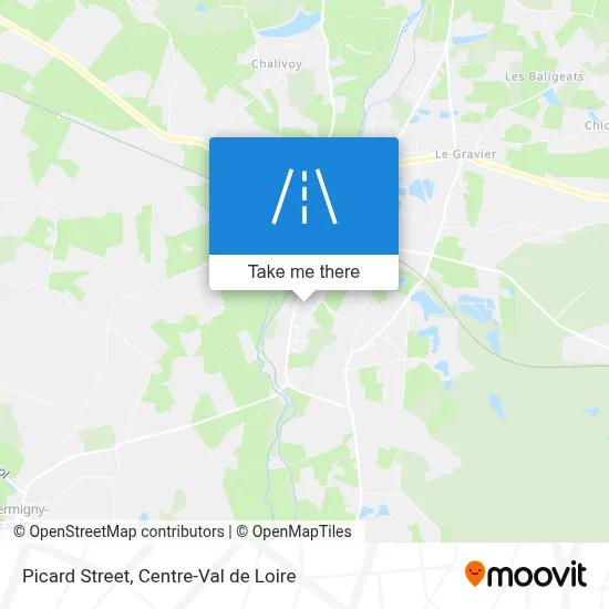 Rue Picard map