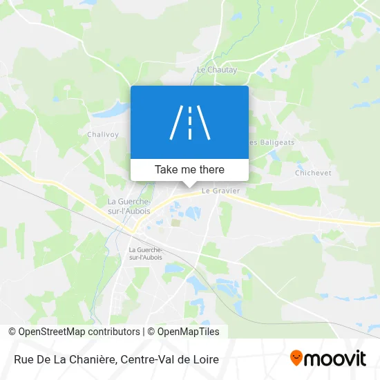Rue De La Chanière map