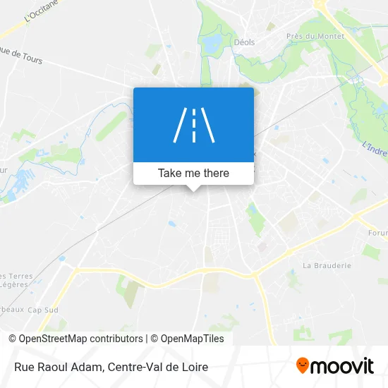 Rue Raoul Adam map