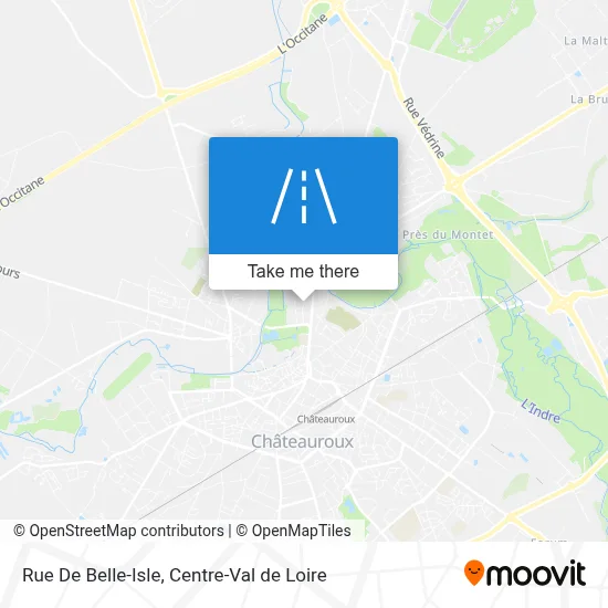 Rue De Belle-Isle map