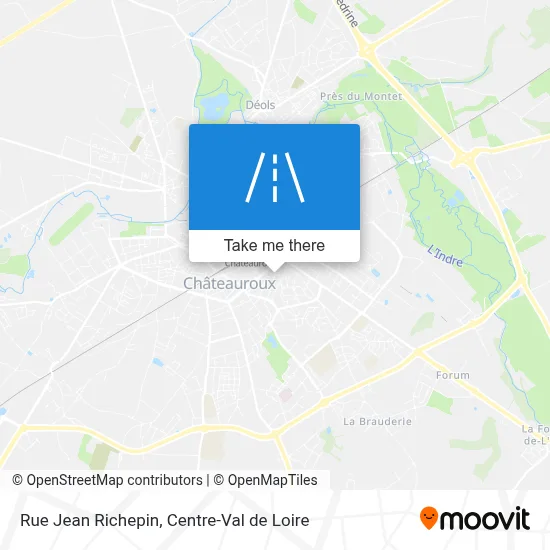 Rue Jean Richepin map