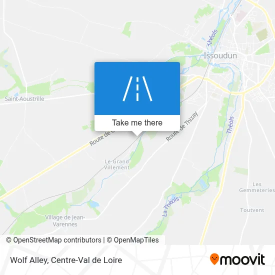 Ruelle Aux Loups map