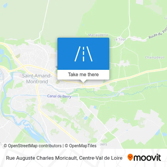 Rue Auguste Charles Moricault map