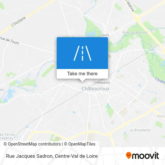 Rue Jacques Sadron map