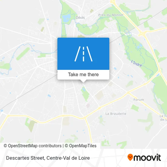 Rue Descartes map