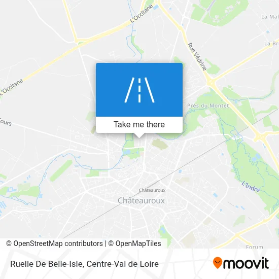 Ruelle De Belle-Isle map