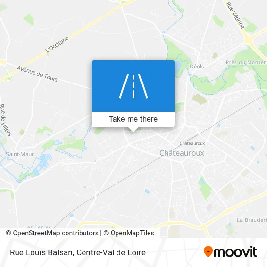 Rue Louis Balsan map