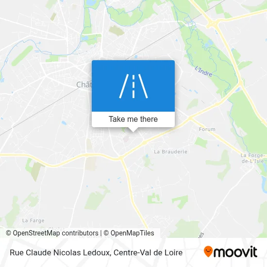 Rue Claude Nicolas Ledoux map