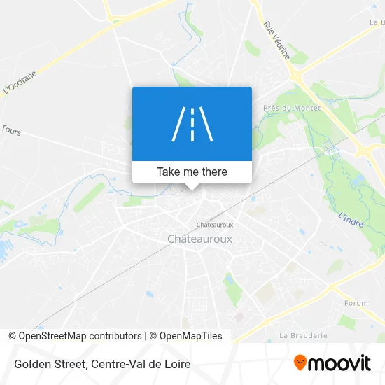 Rue Dorée map
