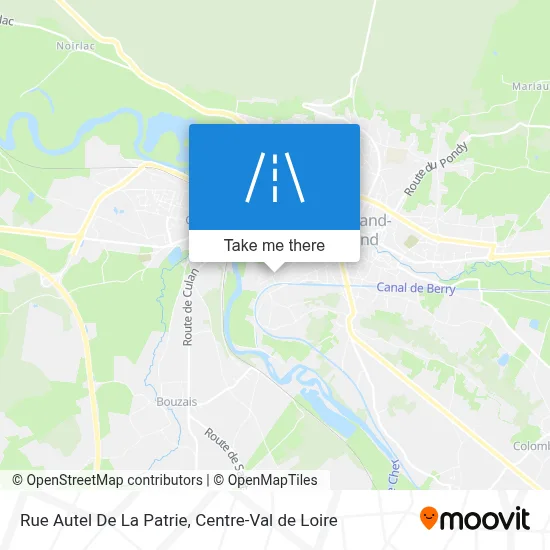 Rue Autel De La Patrie map