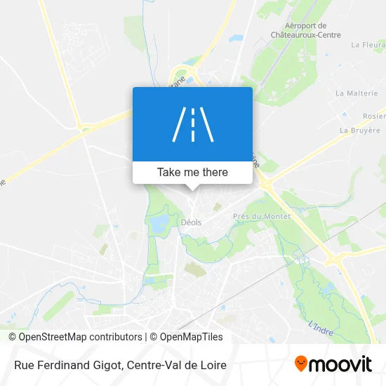 Rue Ferdinand Gigot map